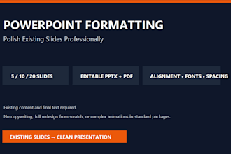 format and polish your powerpoint presentation