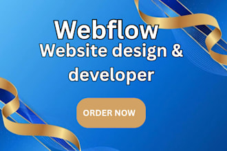 design webflow website, figma to webflow, webflow developer