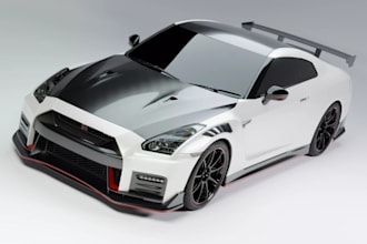 model realistic automotive 3d car models for games 3d render, fivem car, gta v