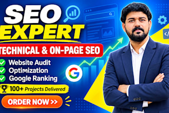 audit and optimize technical SEO onpage and gsc indexing