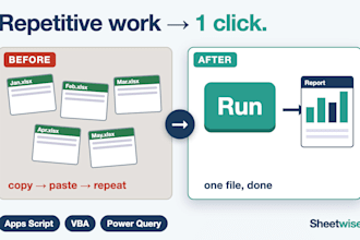 automate your repetitive excel or google sheets work with scripts