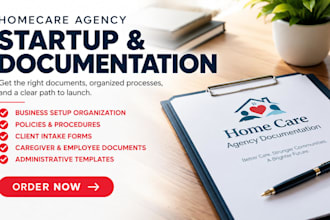 help you start your homecare agency with professional business documents