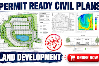 be certified engineer pe seal civil development land hydrology land real estate