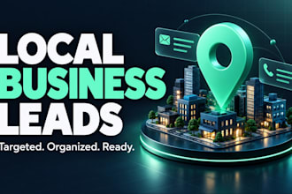 build targeted local business lead lists