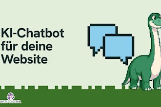 build an ai chatbot for your website in german
