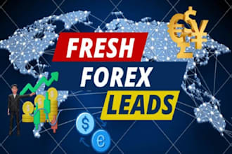 provide fresh forex crypto leads of any country