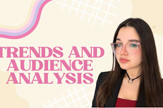 research beauty and fashion trends and your target audience
