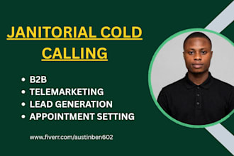 cold calling, janitorial cold calling, cold caller, janitorial cleaning service