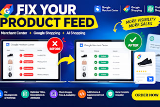 fix your merchant center disapproval feed for google shopping and ai shopping