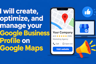 set up, optimize,fix and manage your google business profile