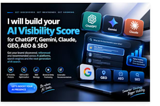 build your ai visibility score for gemini, claude, GEO, SEO