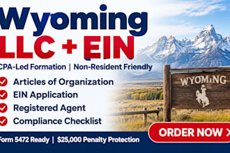 form your wyoming llc and obtain your ein as a CPA