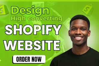 design shopify website for business