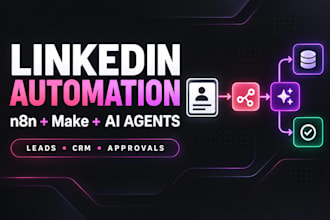 build automate your linkedin with n8n make ai agents