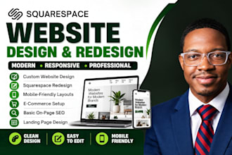 do squarespace website design create squarespace redesign squarespace website