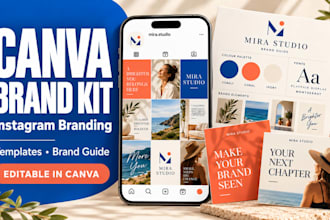 canva brand kit setup, brand identity, instagram branding social media kit guide