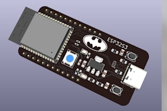 design esp32 s3 iot sensor wireless controller and custom embedded pcb design