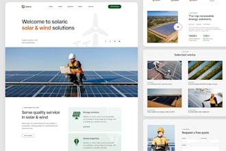 solar website,airline website,car wash website,yoga website,banking website