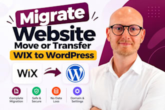 migrate wordpress website migration move or transfer wordpress wix to wordpress