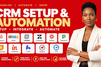 hubspot zoho jobber zendesk zap pipedrive freshsales insighly lofty redtail clio