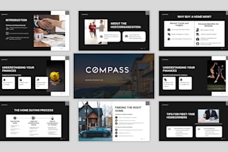 redesign powerpoint slides into a professional presentation