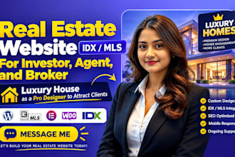 do lead capture real estate website for realtor agents with idx mls integration