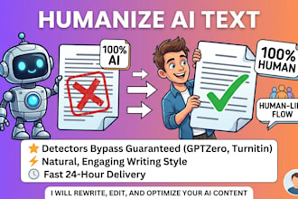 rewrite edit and humanize ai text as an expert ai content editor