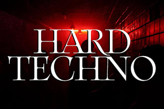 produce edm hard techno industrial techno and dark techno music