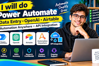 power automate data entry open ai airtable automation anywhere API integration