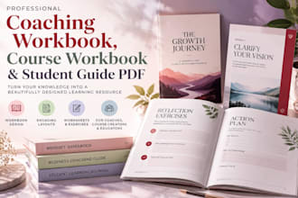 design coaching workbook, course workbook and student guide PDF