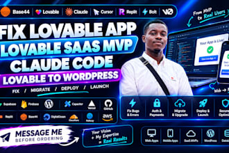 fix lovable app lovable saas mvp claude code lovable to wordpress lovable expert