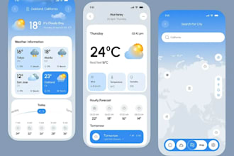 build a weather app with live radar, forecast and API