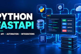 build python fastapi apis and automate backend workflows
