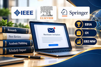 obtain ieee elsevier springer peer review opportunities for eb1a