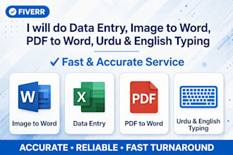 do fast data entry image to text typing and retyping work