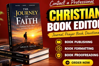 create prayer journal, daily devotion, christian book design