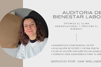 auditoría de bienestar laboral y clima corporativo en PDF