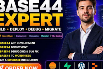 base44 integration base44 expert base44 bug fixing base44 web app deployment