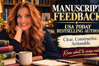 provide professional manuscript feedback