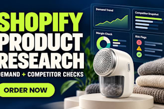 research shopify dropshipping products and validate demand signals