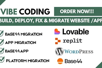 do base44 migration, app migration, data migration and platform migration