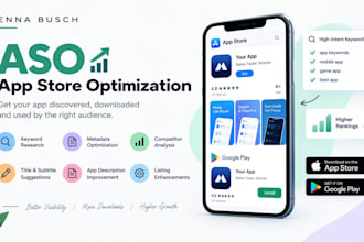 do app store optimization aso for google play and app store app