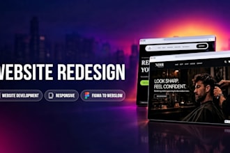 redesign your website in webflow
