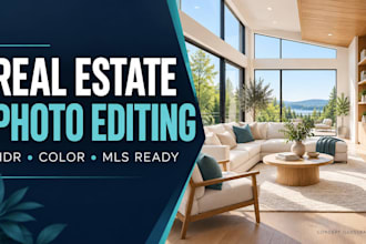 edit real estate photos with hdr blending and natural mls ready results