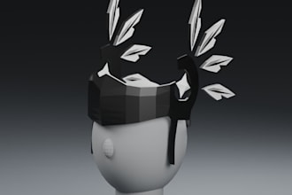 create a custom roblox ugc accessory in blender