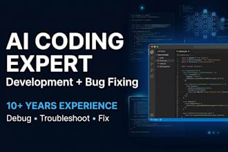ai coding expert for development and bug fixing