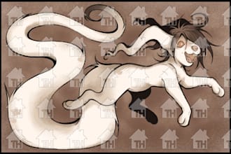 draw feral furries for cash