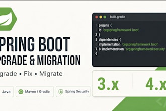 upgrade your spring boot application and fix migration issues