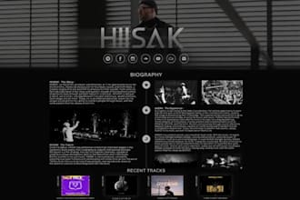 design epk press kit media kit one sheet flyer for inflencers artists creators