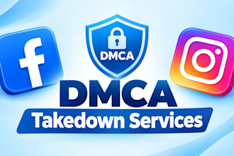 submit dmca notice to remove facebook and instagram post
